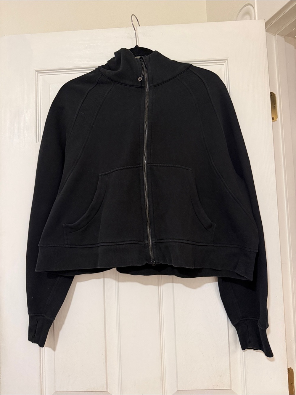Lululemon Black Zip-Front Women’s Hoodie